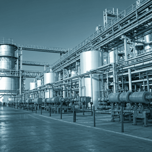 Modern industrial facility