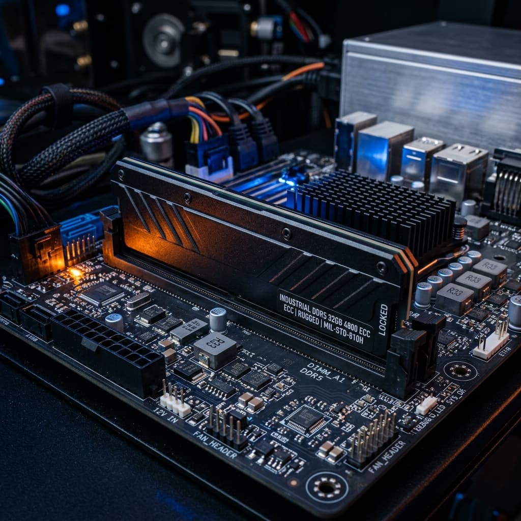 DDR4 vs DDR5 for Industrial PCs: The Edge Computing Guide