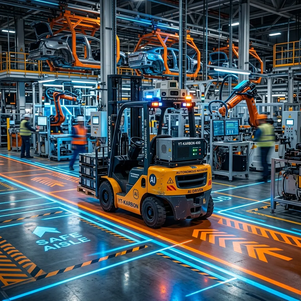 Dynamic Safety Zones: Eliminating Warehouse Collisions with Edge-AI Guided Forklifts